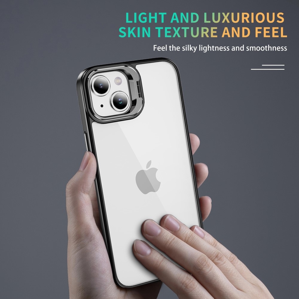 iPhone 13 Hybridcase Camera Kickstand zwart