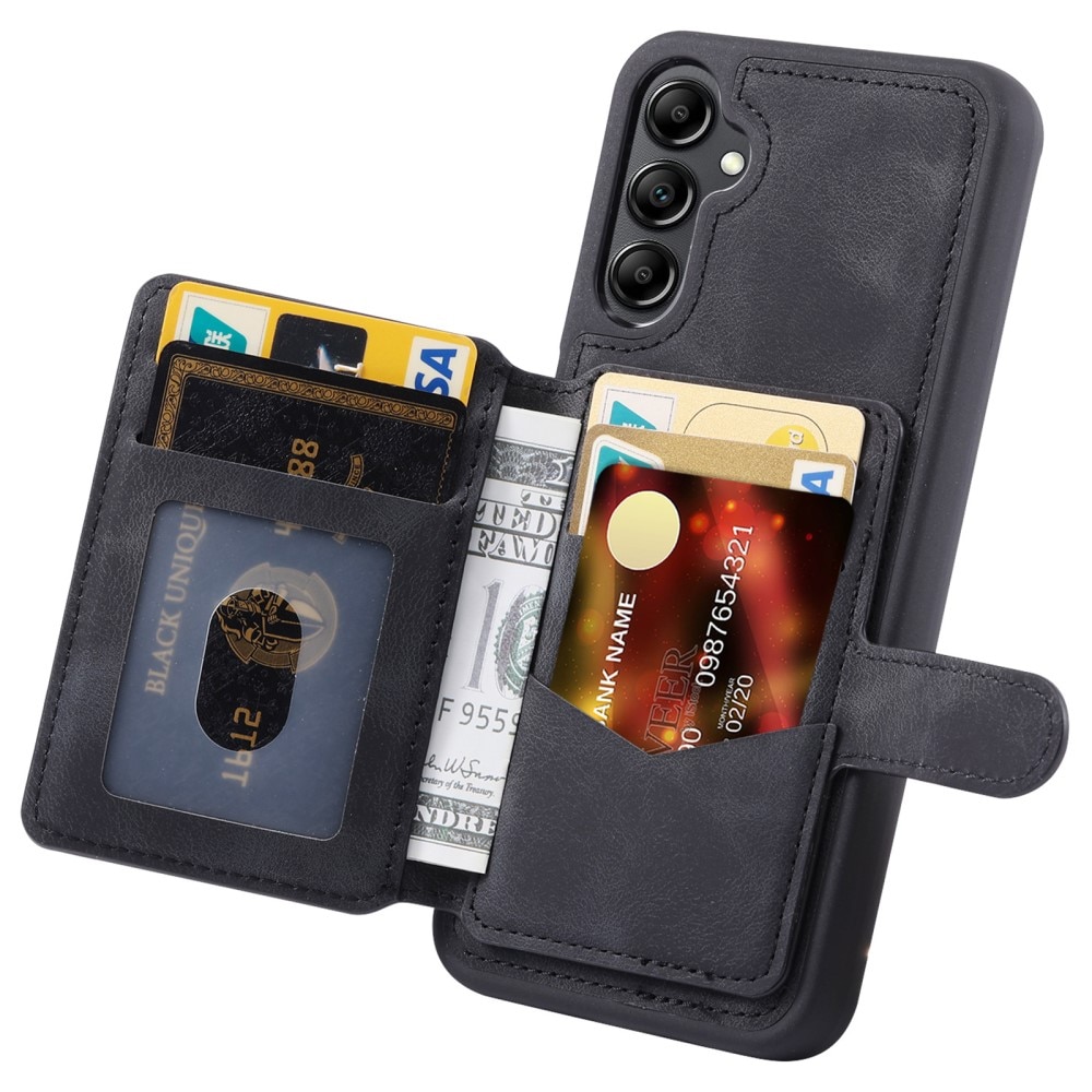 Samsung Galaxy A15 RFID blocking Multi-slot Hoesje zwart