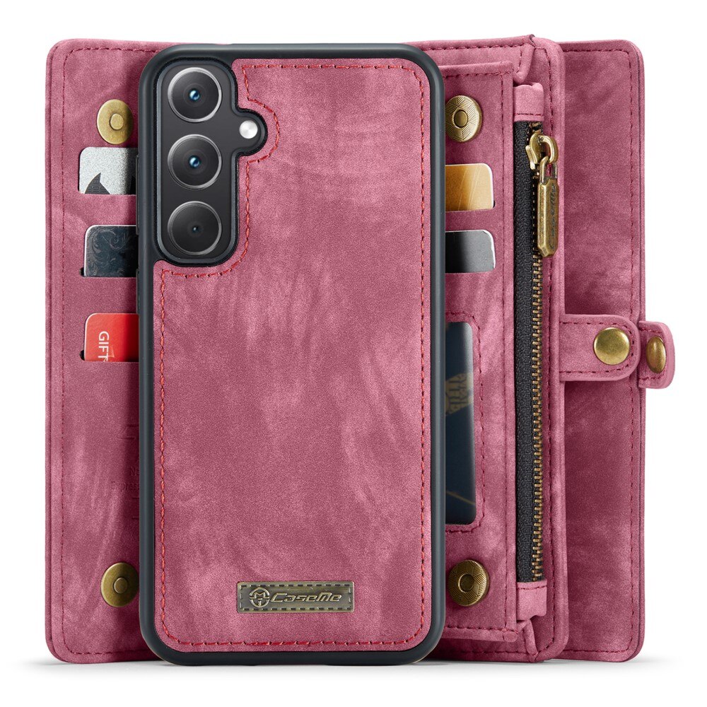 Multi-slot Hoesje Samsung Galaxy A35 Rood