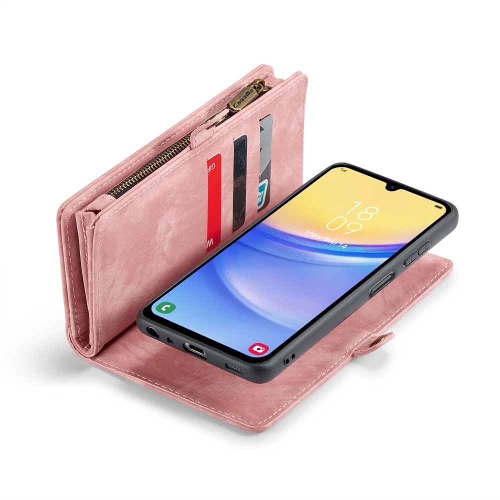 Multi-slot Hoesje Samsung Galaxy A15 roze