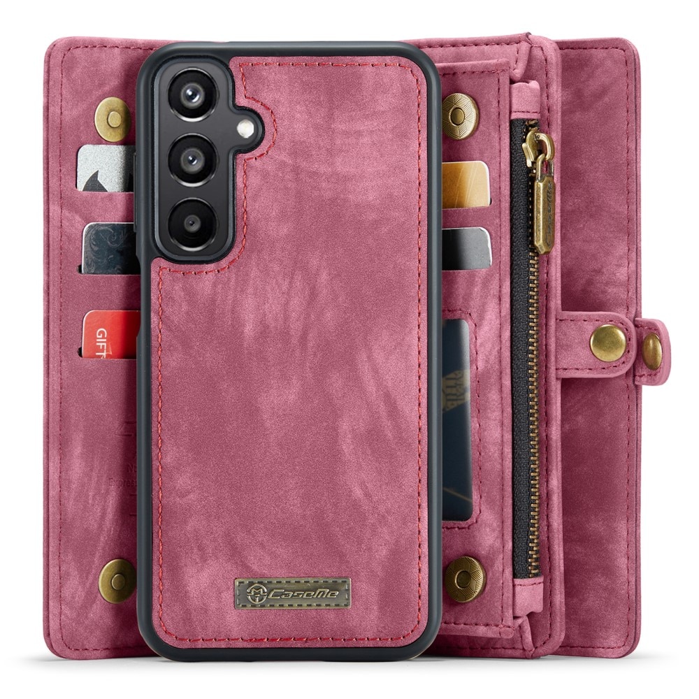 Multi-slot Hoesje Samsung Galaxy A15 rood