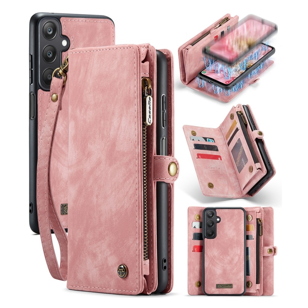 Multi-slot Hoesje Samsung Galaxy A25 Roze