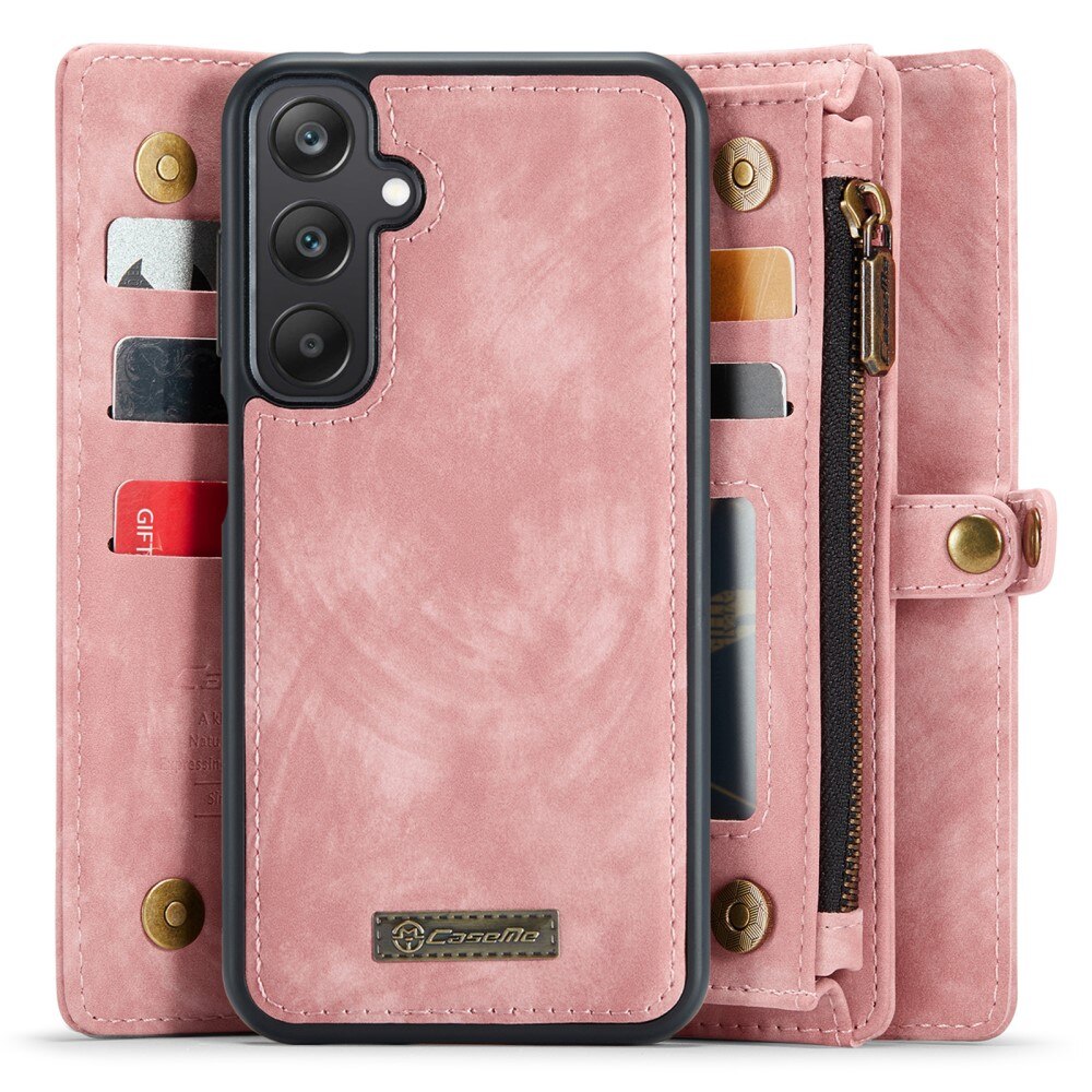 Multi-slot Hoesje Samsung Galaxy A25 Roze