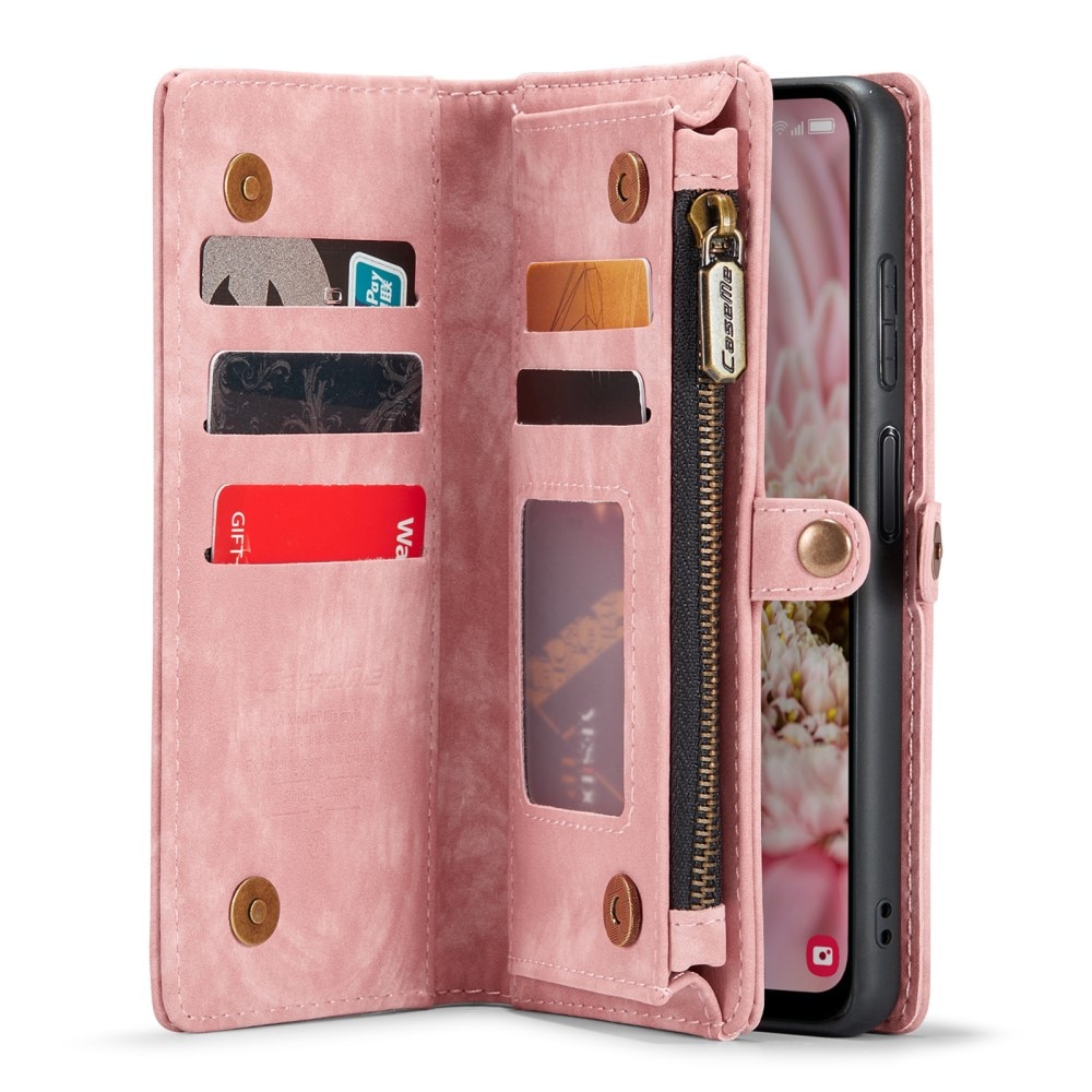 Multi-slot Hoesje Samsung Galaxy A25 Roze