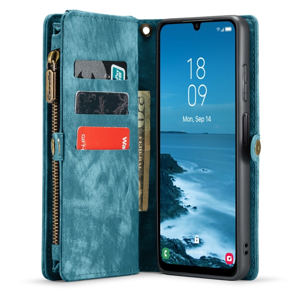 Multi-slot Hoesje Samsung Galaxy A25 blauw