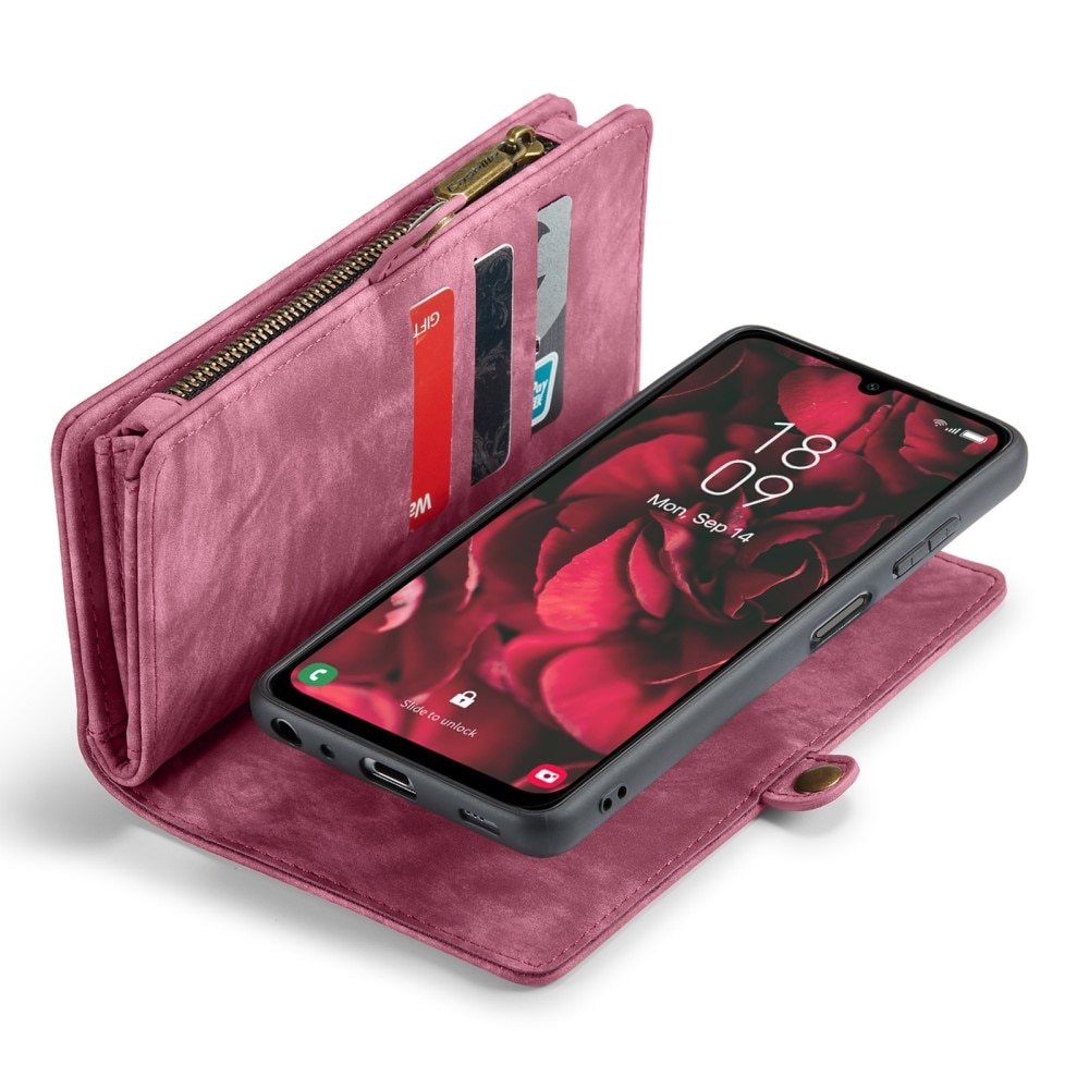 Multi-slot Hoesje Samsung Galaxy A25 rood