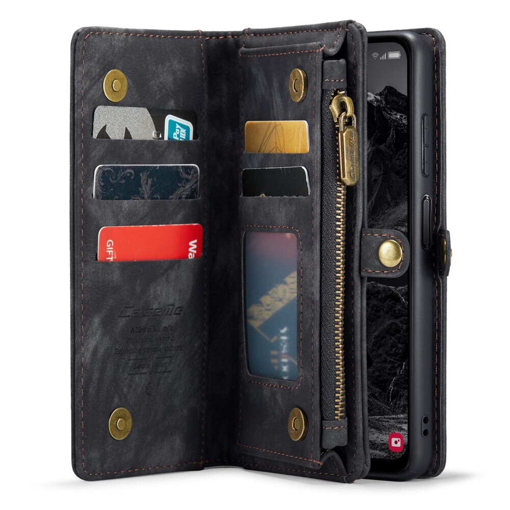 Multi-slot Hoesje Samsung Galaxy A25 Grijs