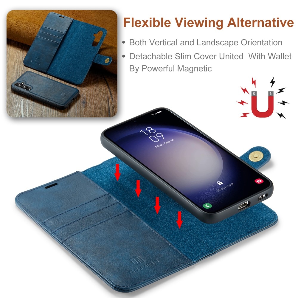 Magnet Wallet Samsung Galaxy A35 Blue