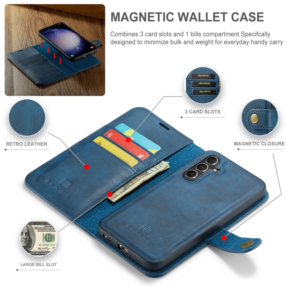 Magnet Wallet Samsung Galaxy A15 Blue