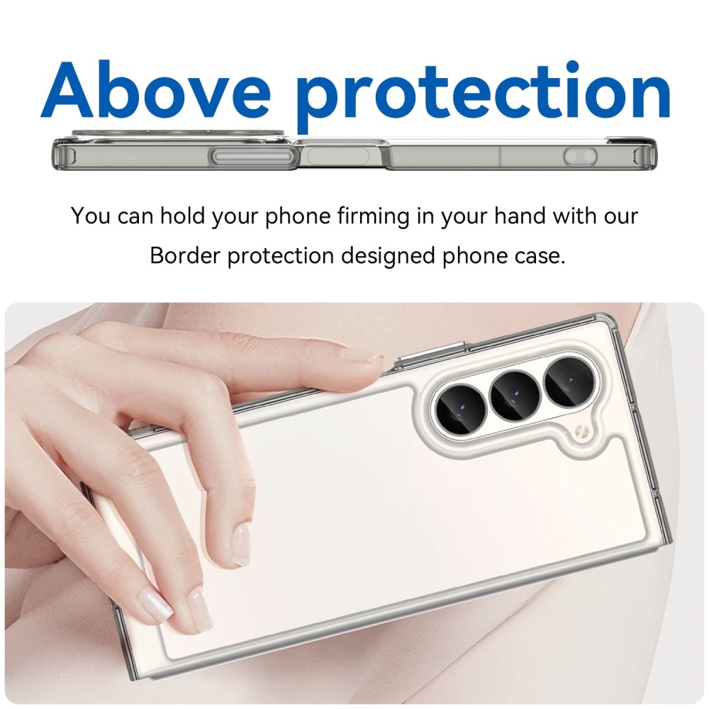 Hybridcase Samsung Galaxy Z Fold 6 transparant