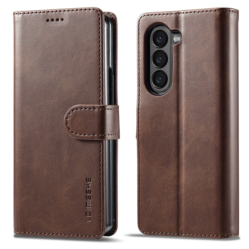 Bookcover hoesje Samsung Galaxy Z Fold 6 bruin