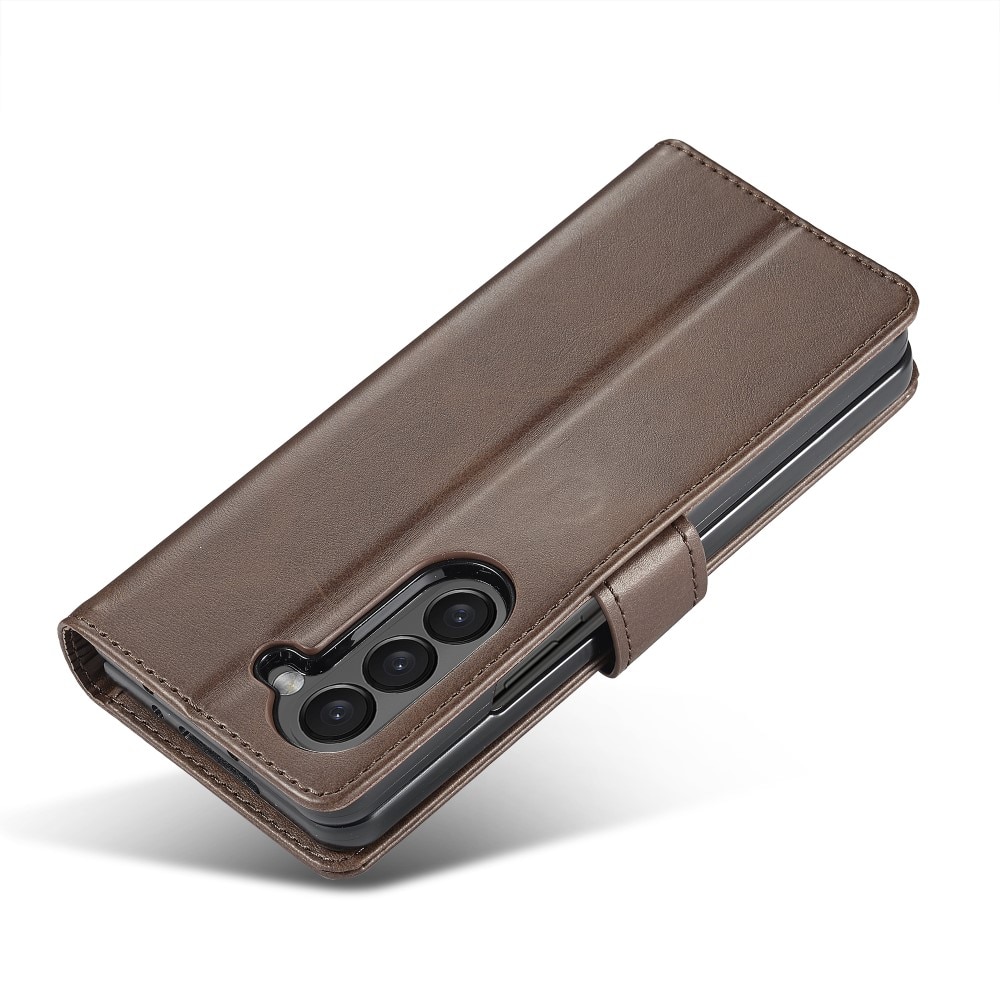 Bookcover hoesje Samsung Galaxy Z Fold 6 bruin