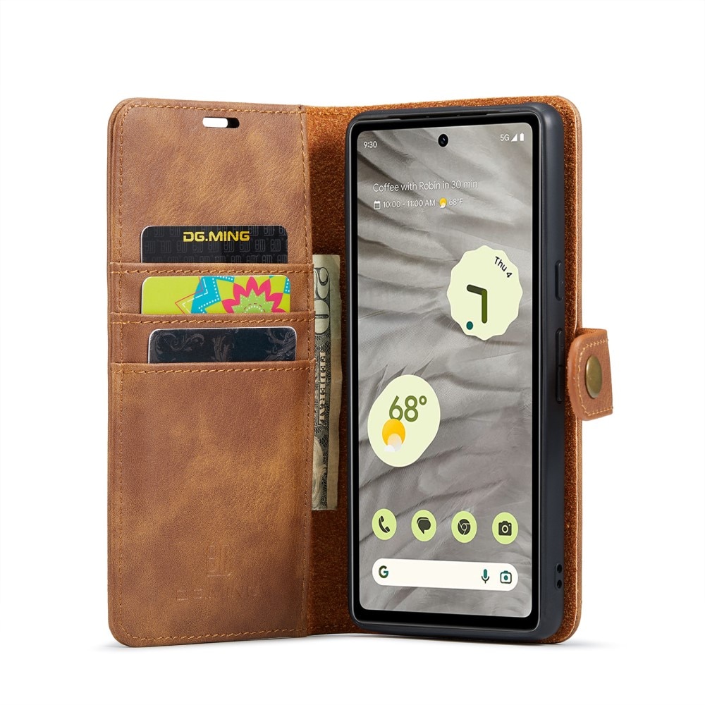 Magnet Wallet Google Pixel 8a Cognac