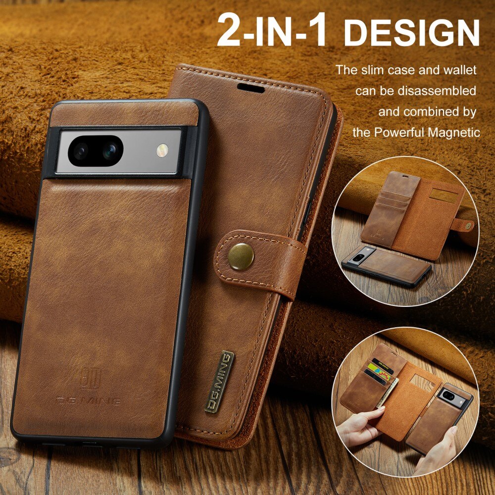 Magnet Wallet Google Pixel 8a Cognac