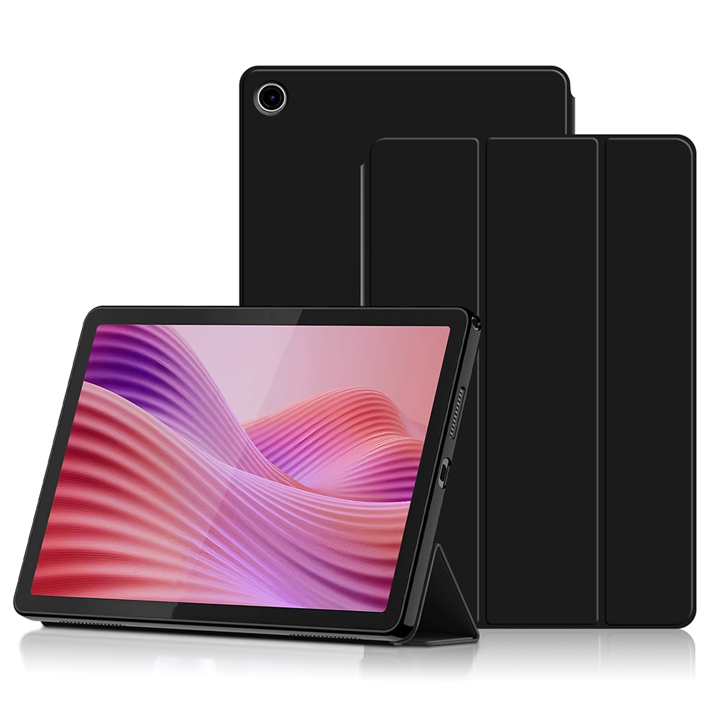  Lenovo Tab 10.1 (2025) Tri-fold Hoesje Zwart