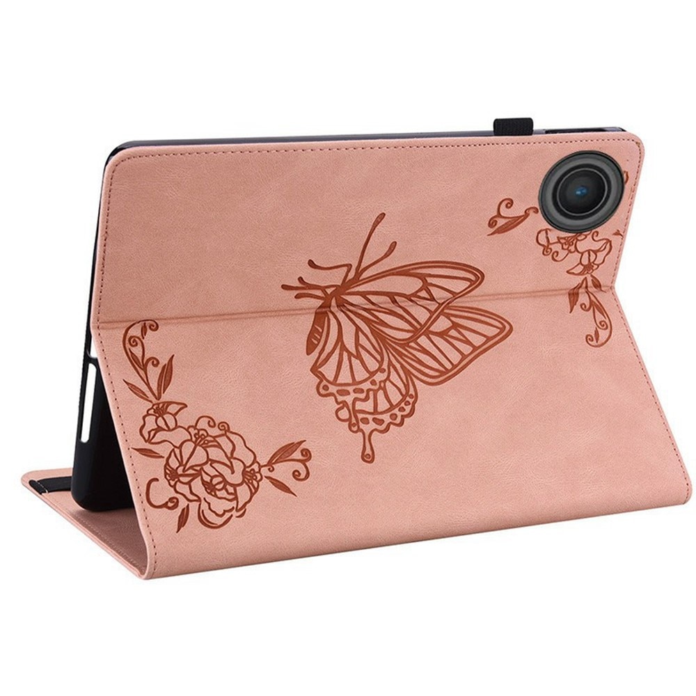  Lenovo Tab Leren vlinderhoesje Roze