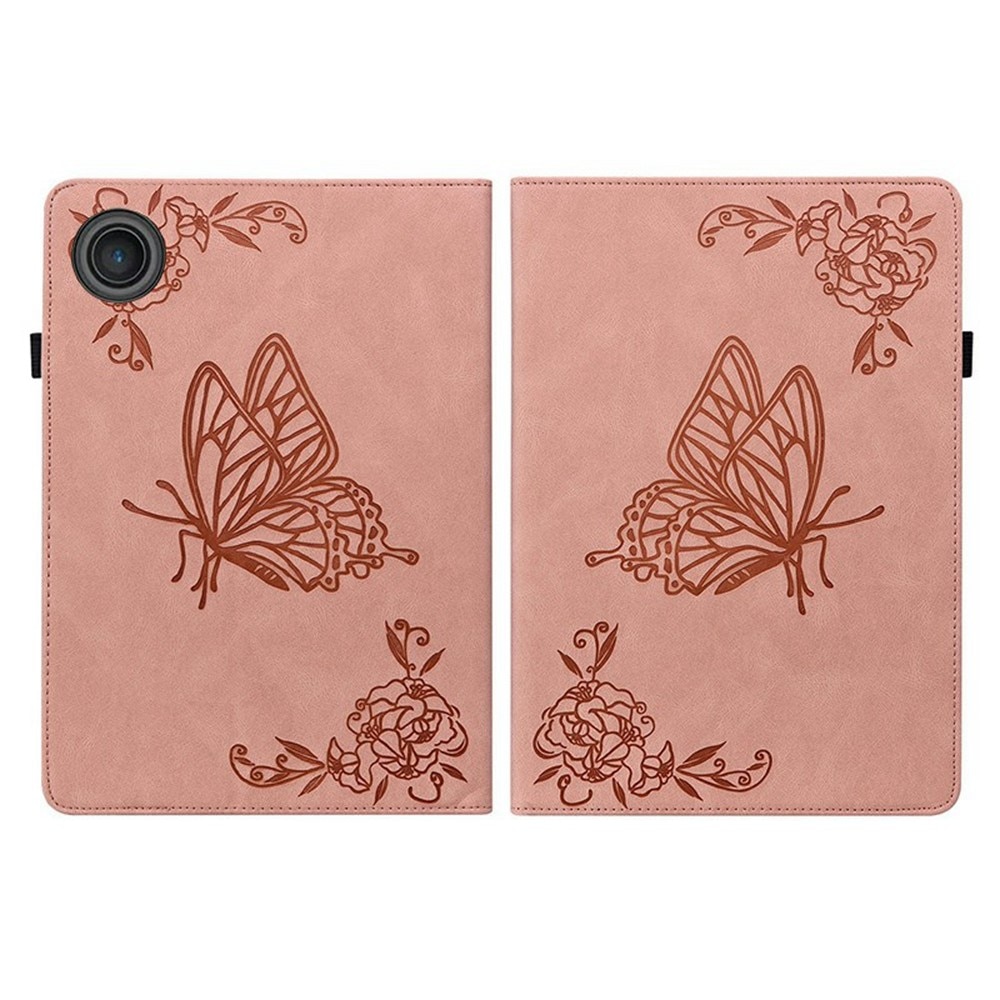  Lenovo Tab Leren vlinderhoesje Roze
