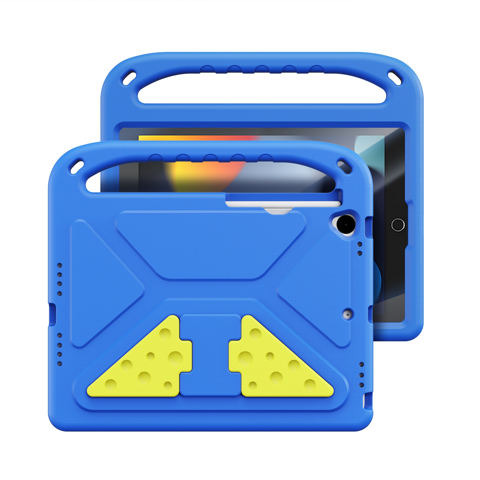 Apple iPad 10.2 8th Gen (2020) Puff Series EVA hoes Blauw