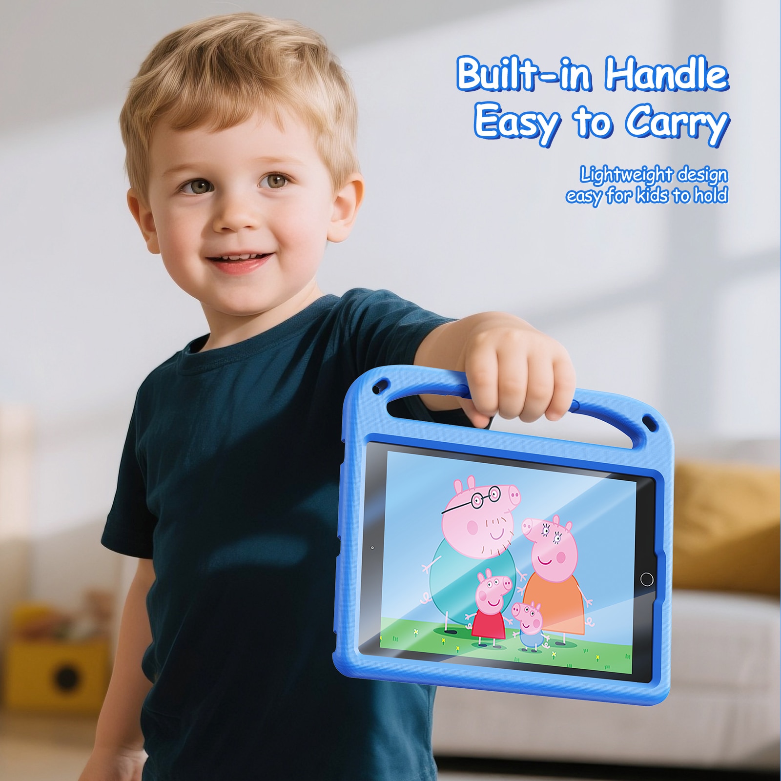 Apple iPad 10.2 8th Gen (2020) Puff Series EVA hoes Blauw