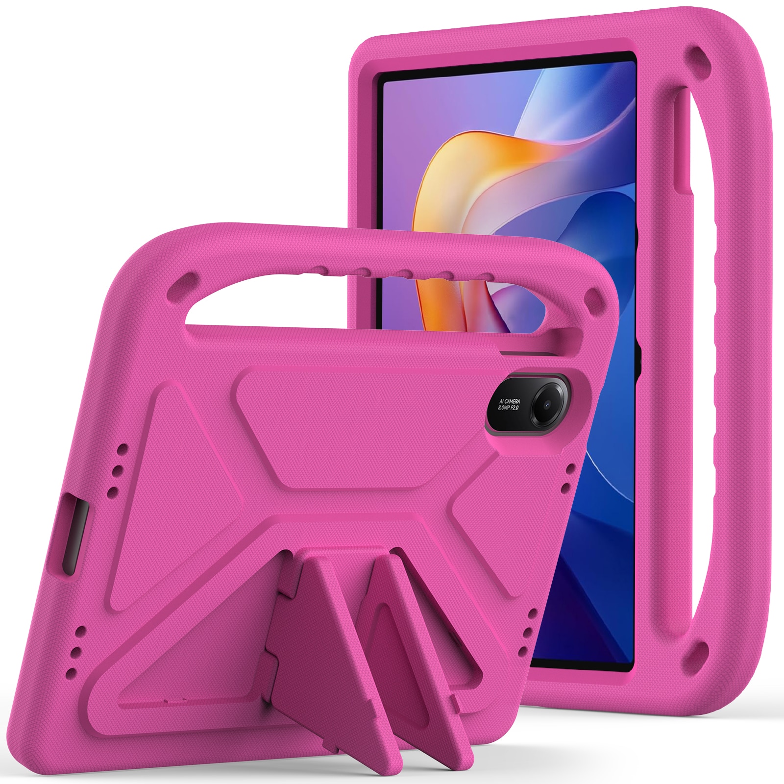 Xiaomi Redmi Pad 2 EVA-hoes met handvat Roze