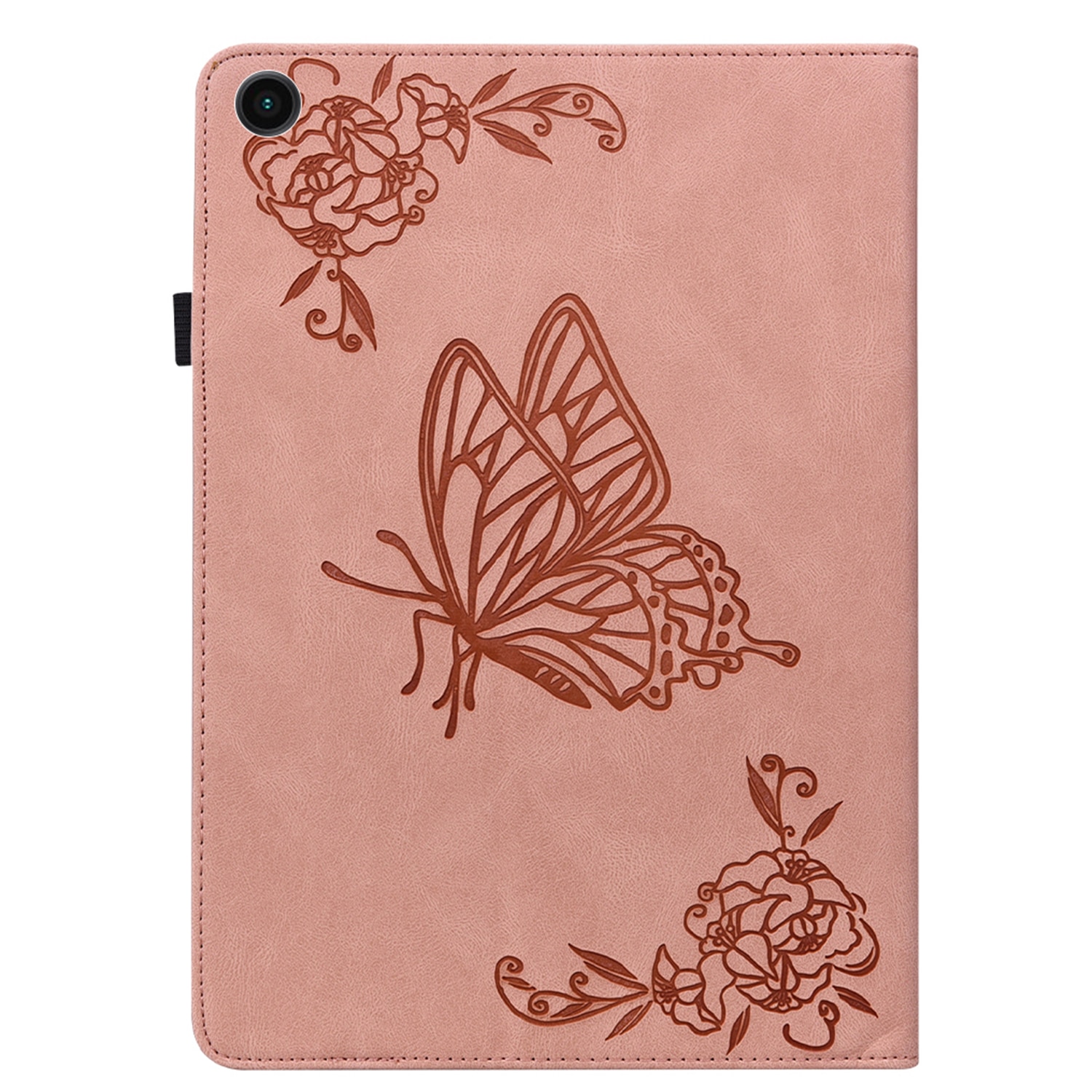 Samsung Galaxy Tab A11 Leren vlinderhoesje Roze