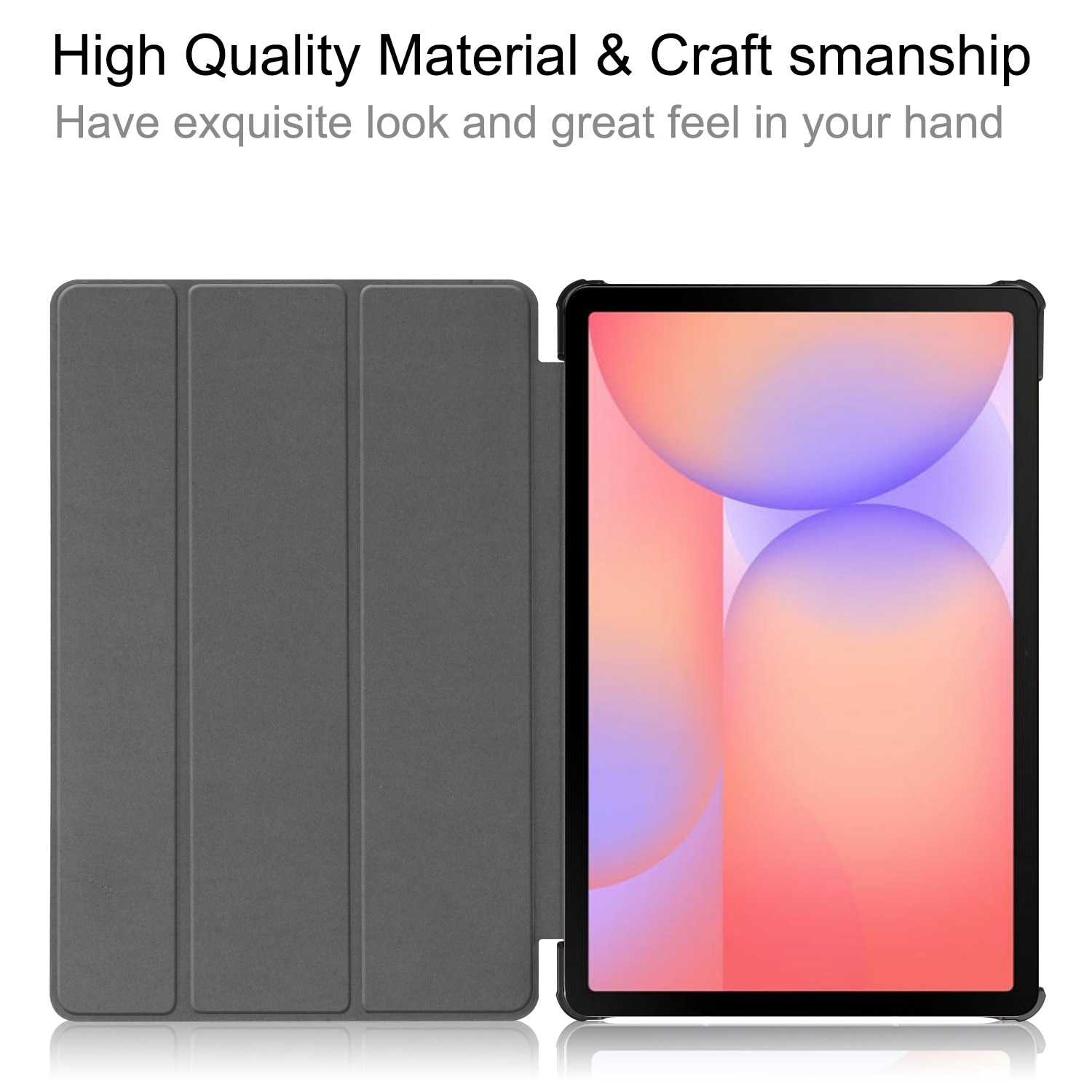 Samsung Galaxy Tab S10 Lite Tri-fold Hoesje Zwart