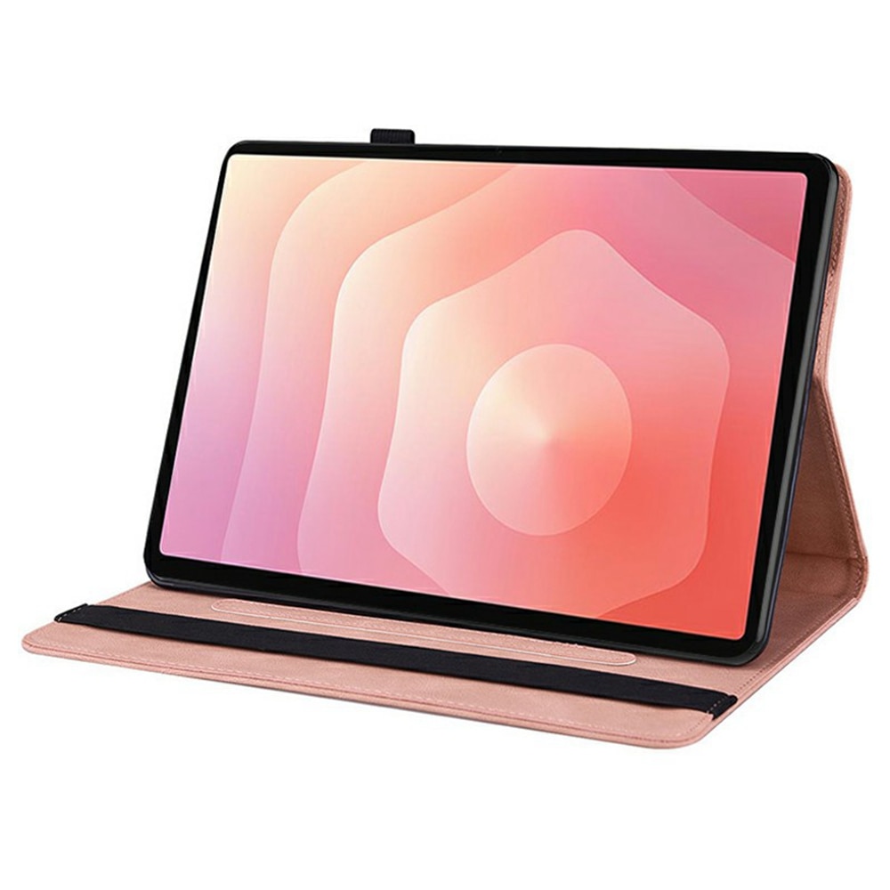 Samsung Galaxy Tab S11 Leren vlinderhoesje Roze