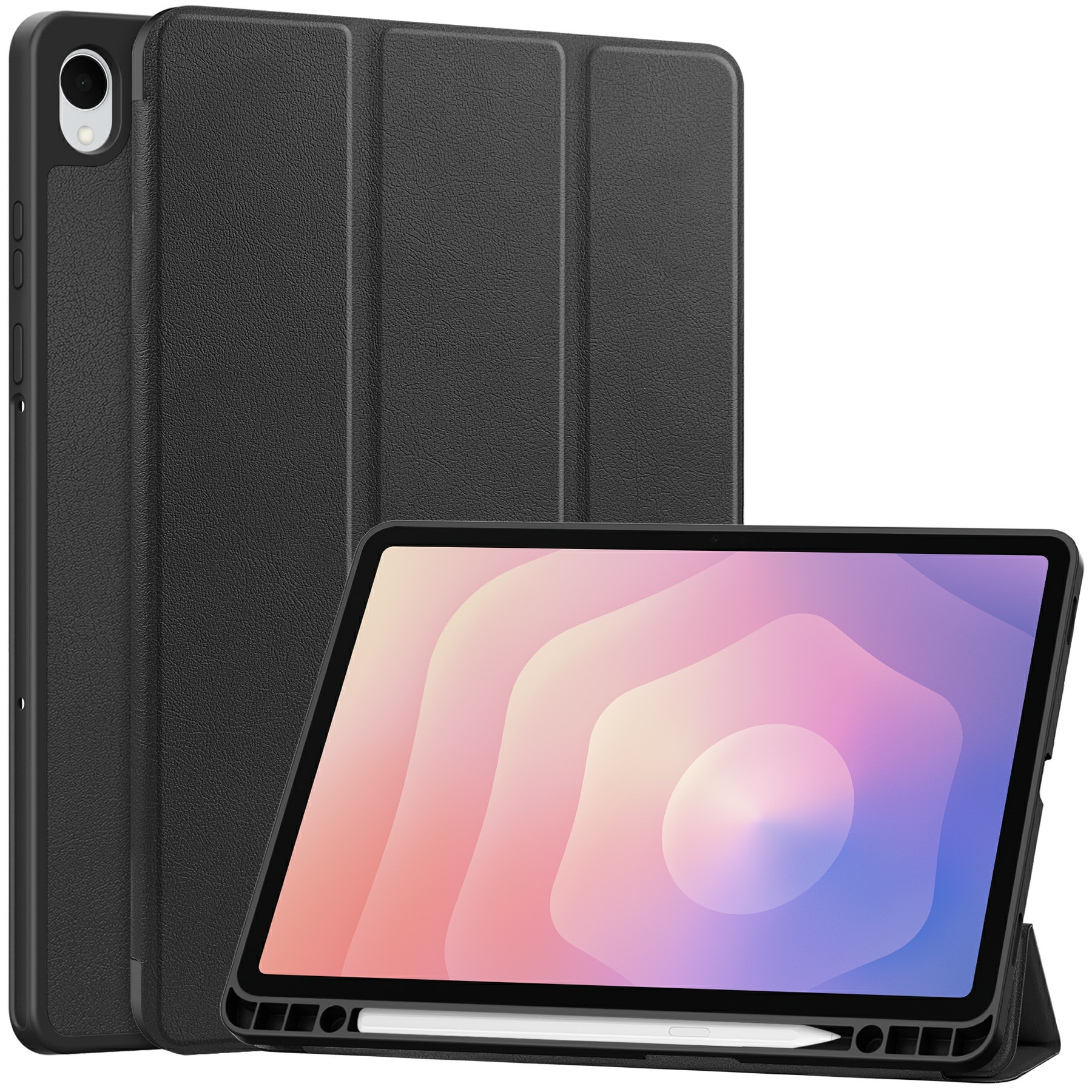 Samsung Galaxy Tab S11 Tri-fold met Penhouder Zwart