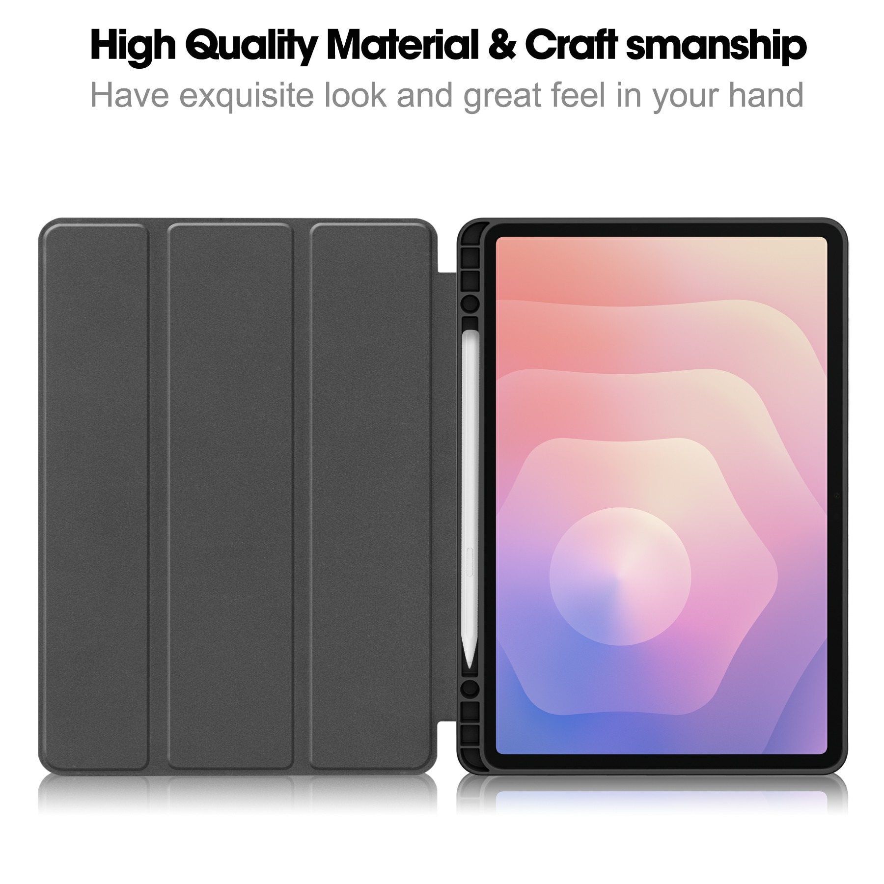Samsung Galaxy Tab S11 Tri-fold met Penhouder Zwart