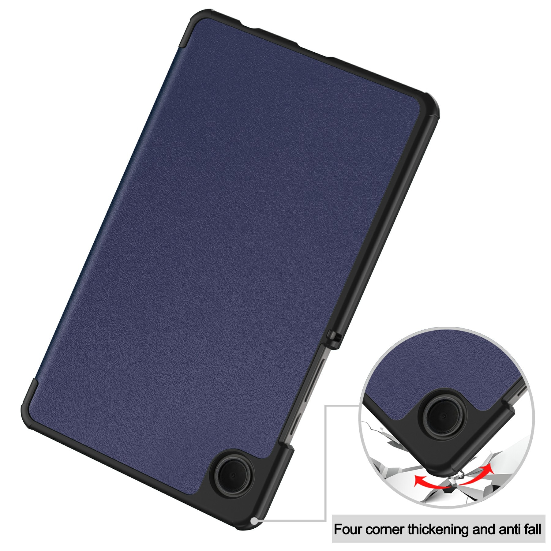 Samsung Galaxy Tab A11 Tri-fold Hoesje Blauw