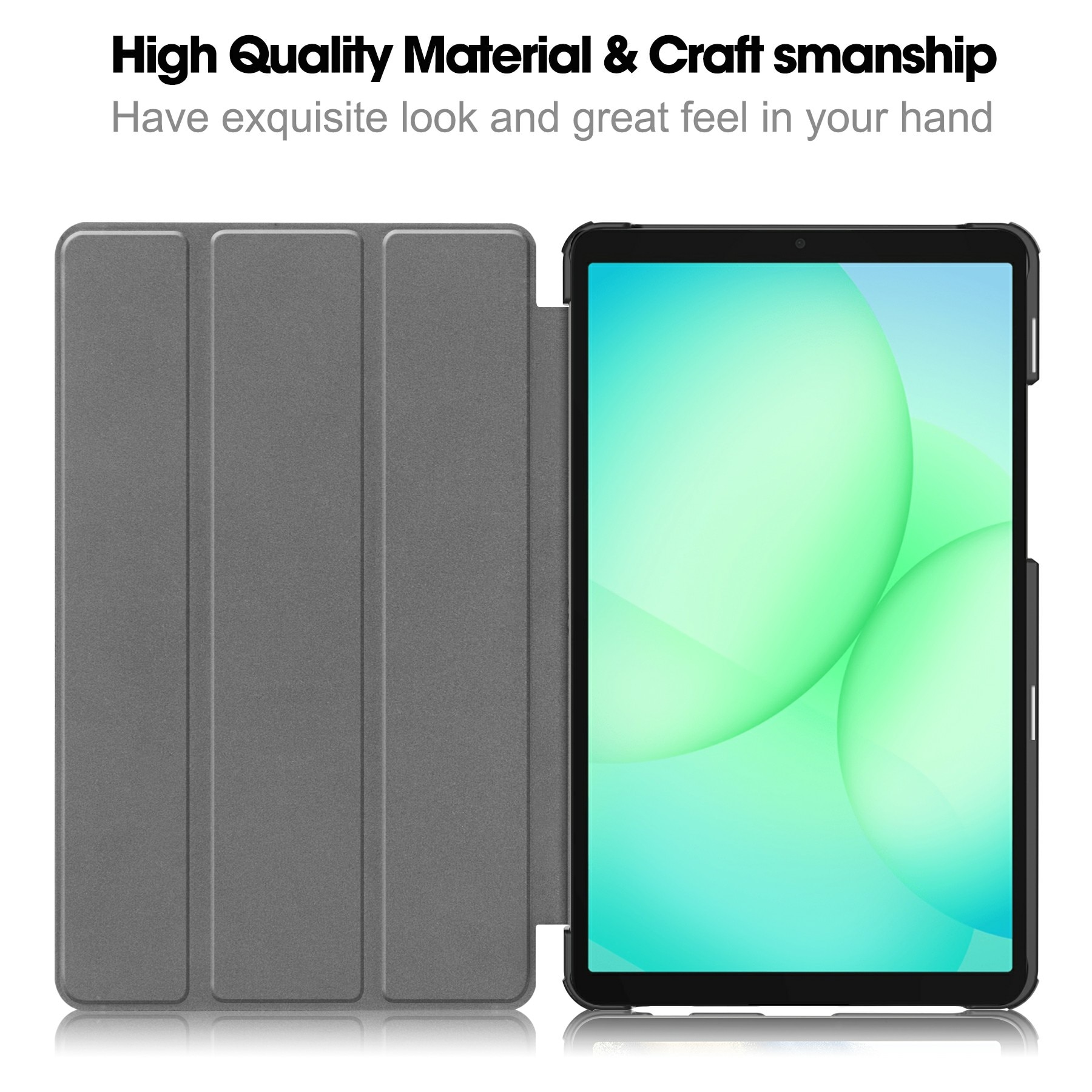 Samsung Galaxy Tab A11 Tri-fold Hoesje Grijs