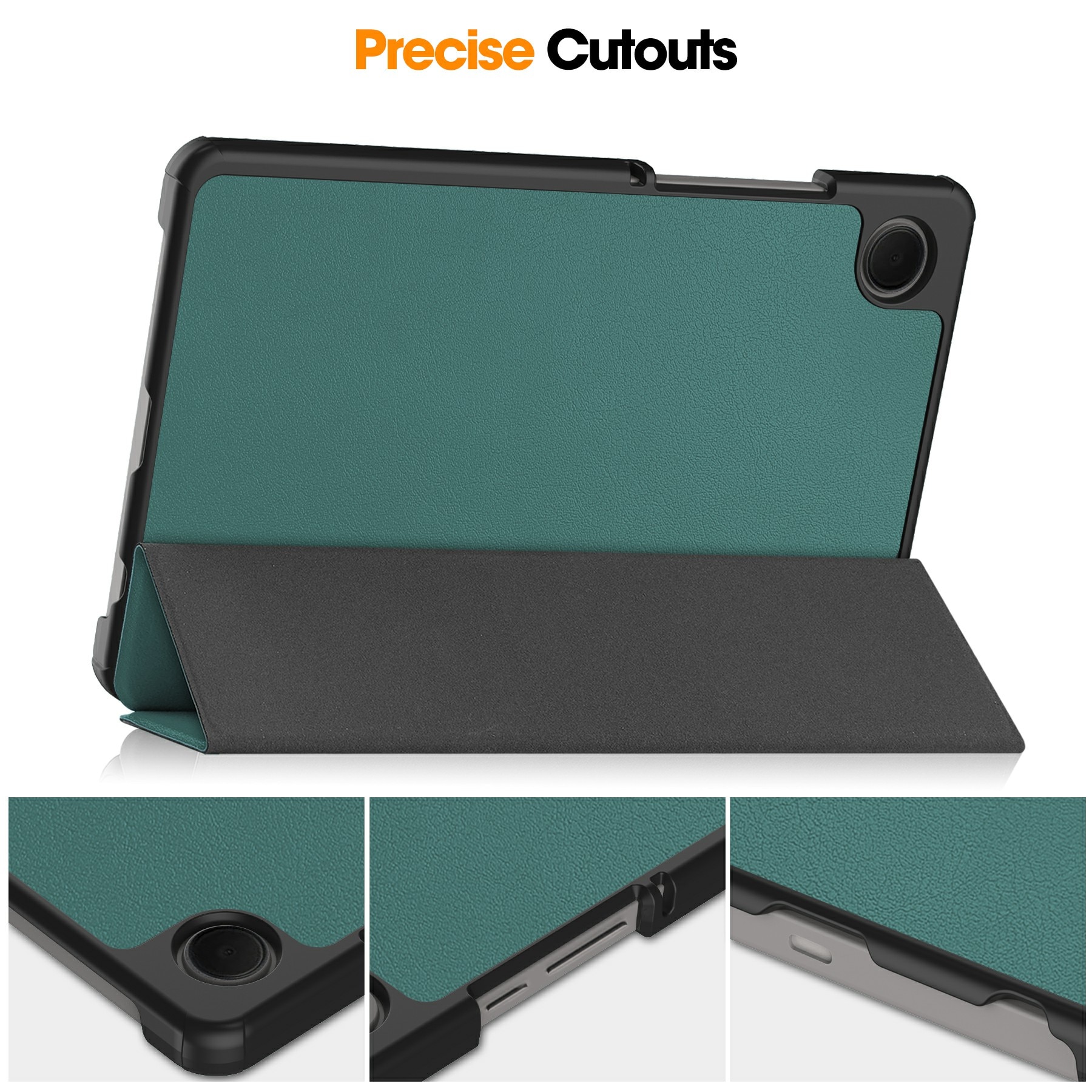 Samsung Galaxy Tab A11 Tri-fold Hoesje Groen