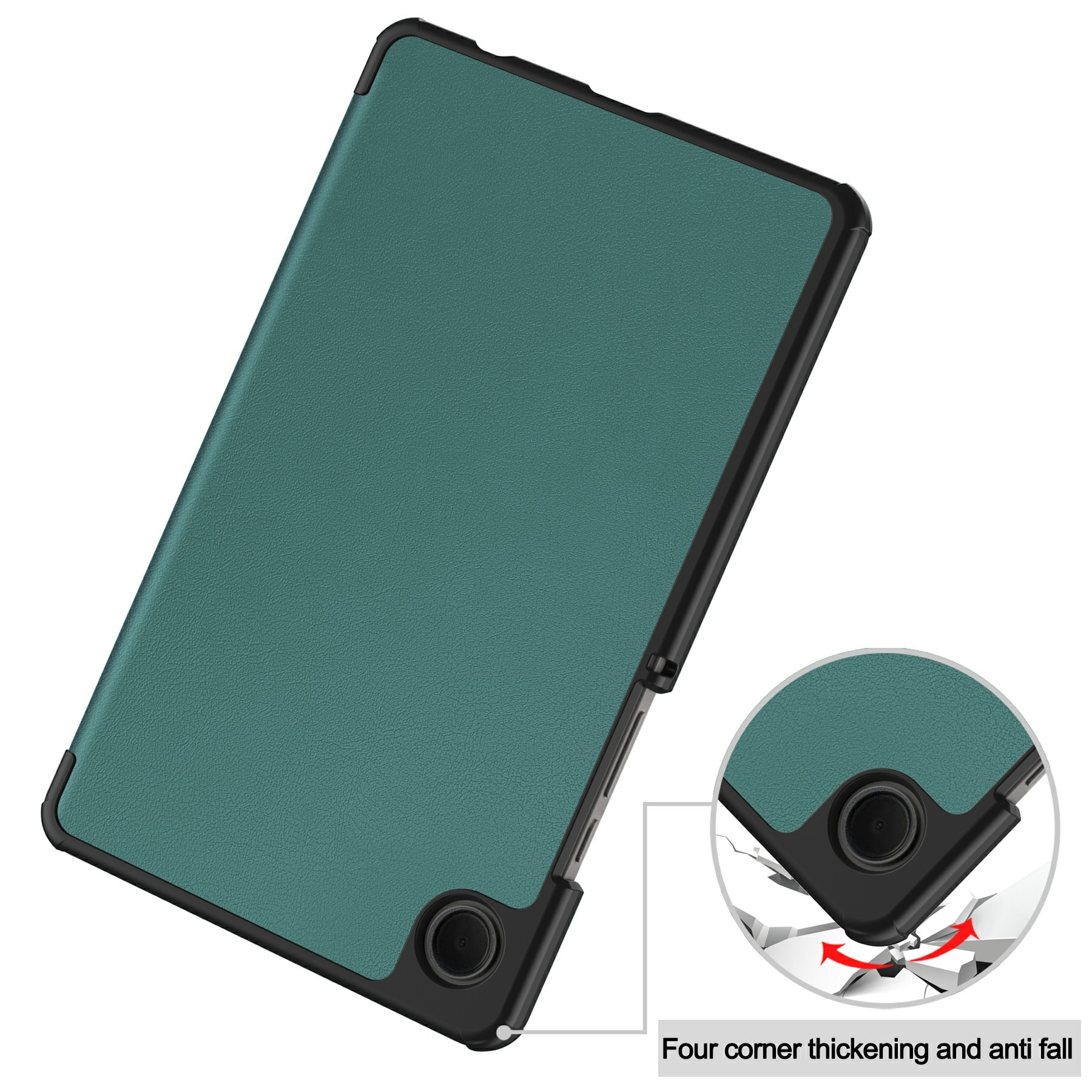 Samsung Galaxy Tab A11 Tri-fold Hoesje Groen