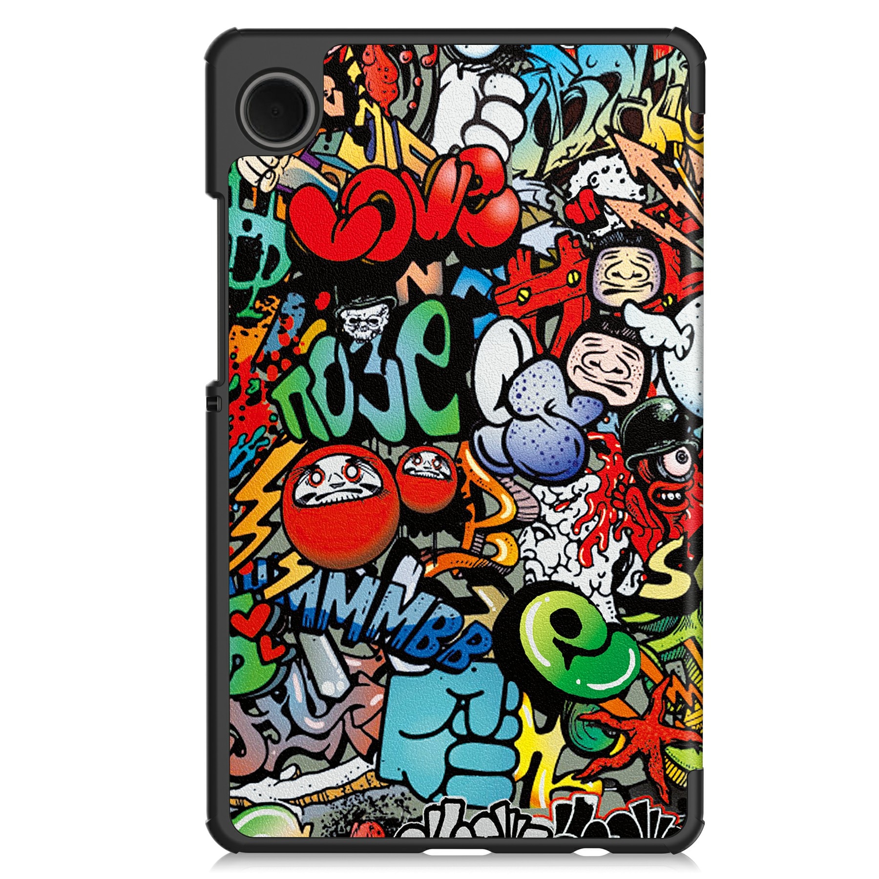 Samsung Galaxy Tab A11 Tri-fold Hoesje Graffiti
