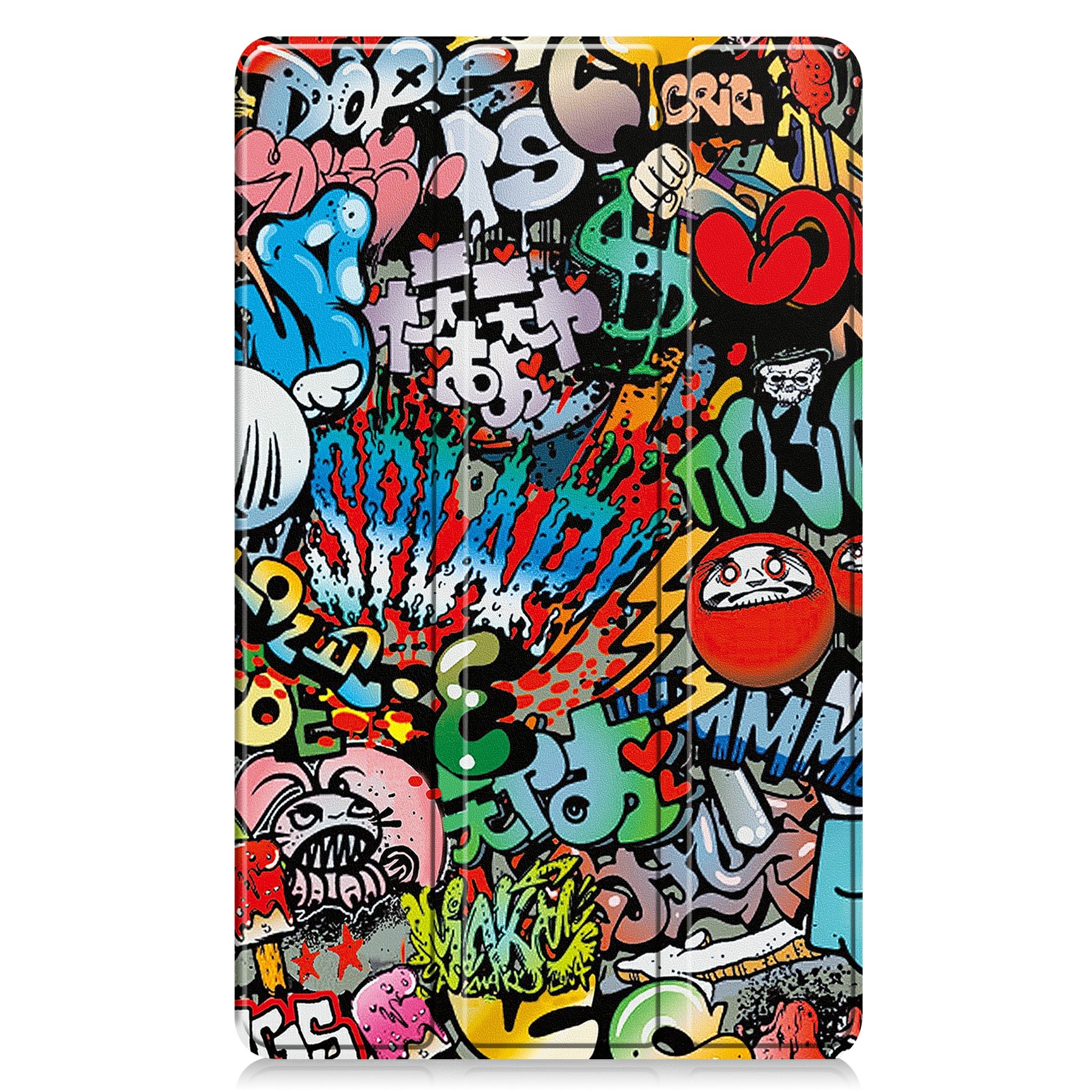 Samsung Galaxy Tab A11 Tri-fold Hoesje Graffiti
