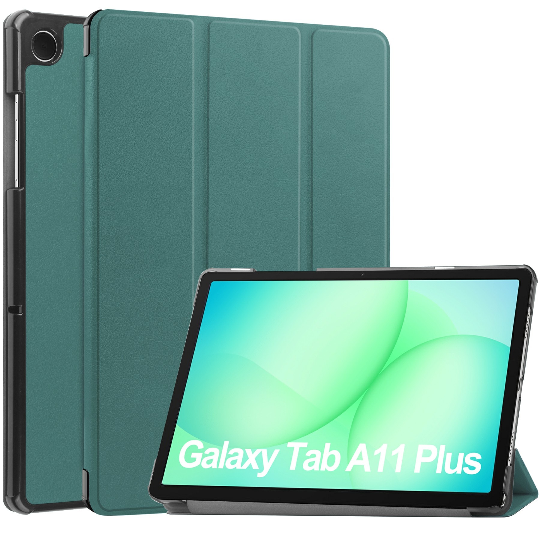 Samsung Galaxy Tab A11 Plus Tri-fold Hoesje Rood