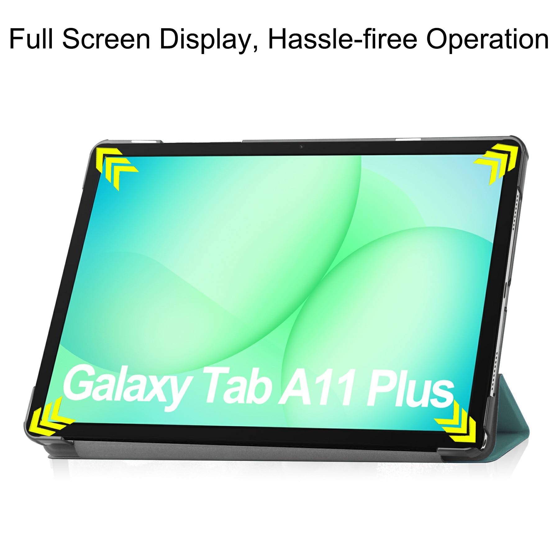 Samsung Galaxy Tab A11 Plus Tri-fold Hoesje Rood