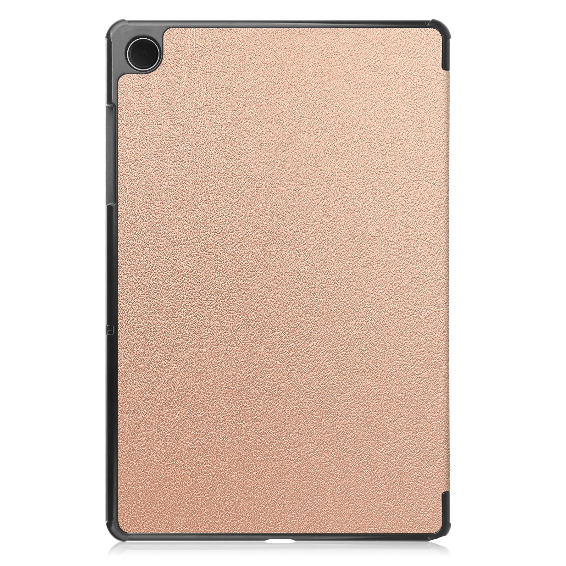 Samsung Galaxy Tab A11 Plus Tri-fold Hoesje Rosé goud