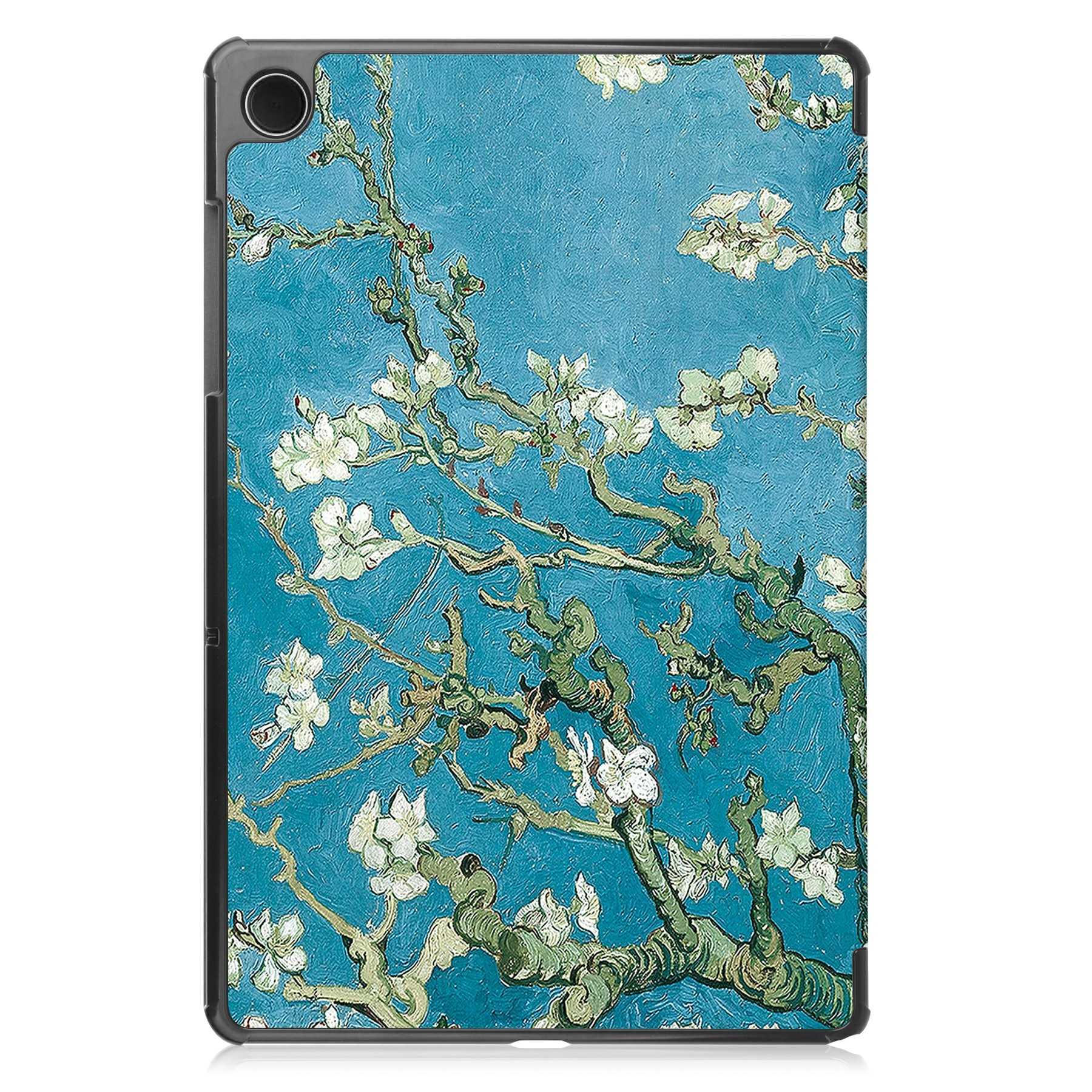 Samsung Galaxy Tab A11 Plus Tri-fold Hoesje Kersenbloemen