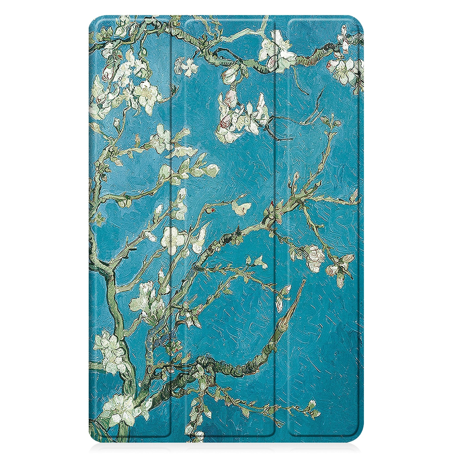 Samsung Galaxy Tab A11 Plus Tri-fold Hoesje Kersenbloemen