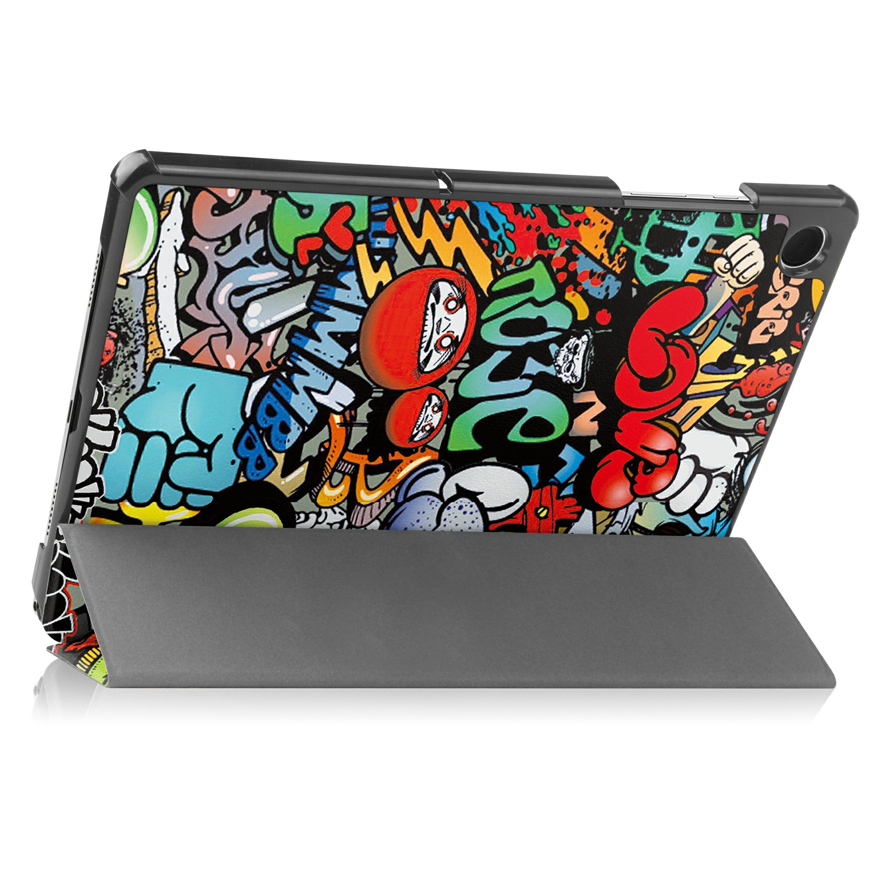 Samsung Galaxy Tab A11 Plus Tri-fold Hoesje Graffiti