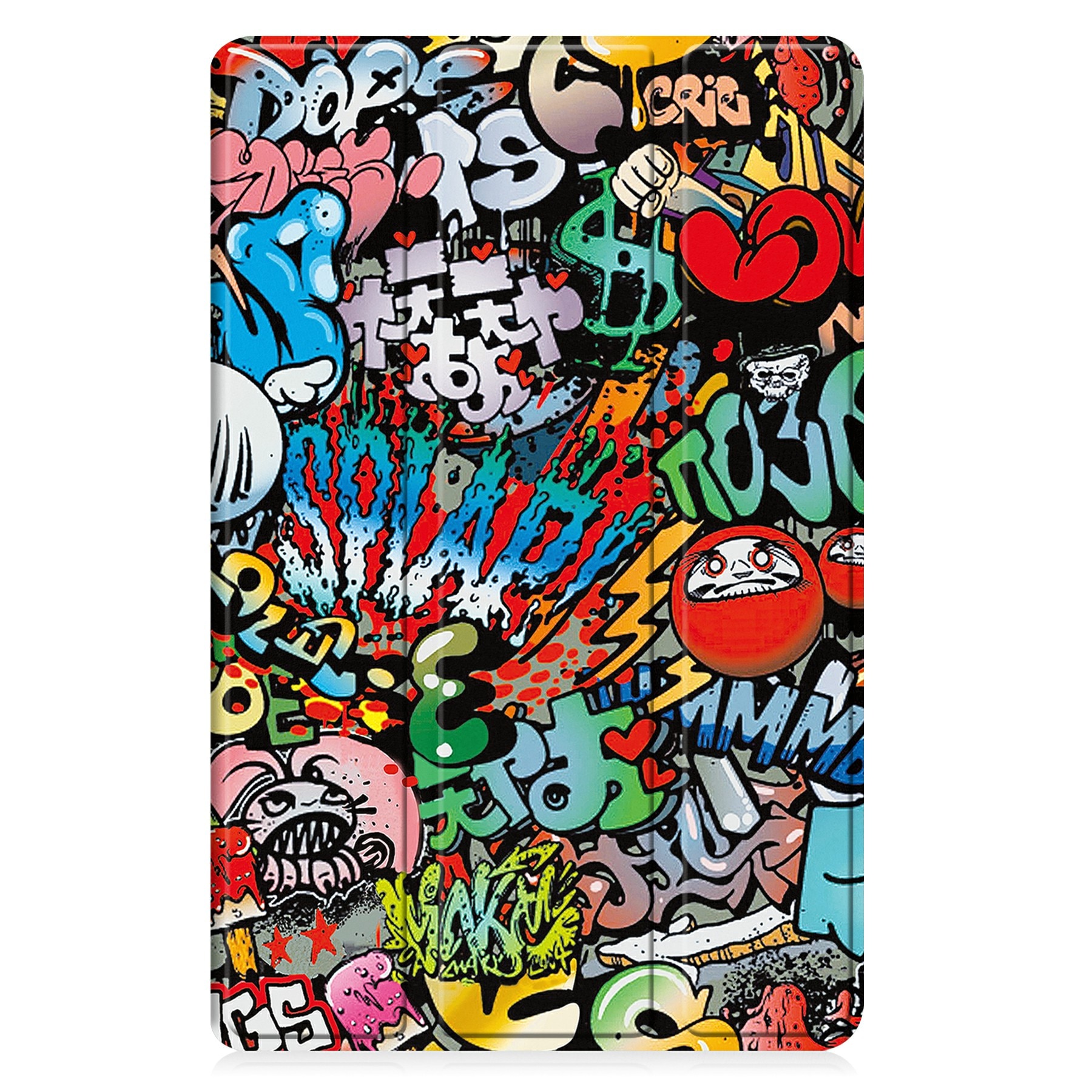 Samsung Galaxy Tab A11 Plus Tri-fold Hoesje Graffiti