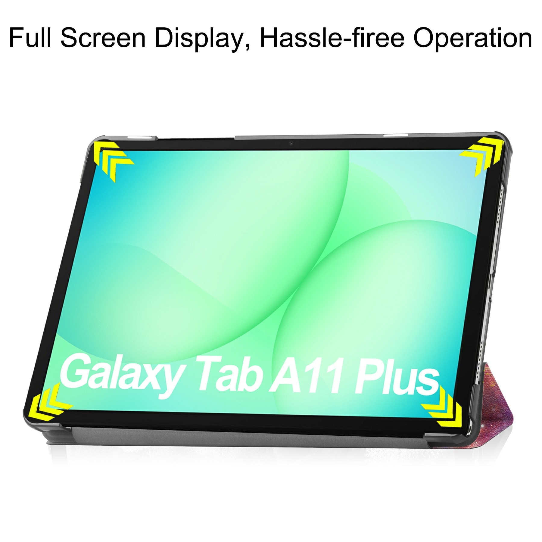 Samsung Galaxy Tab A11 Plus Tri-fold Hoesje Ruimte