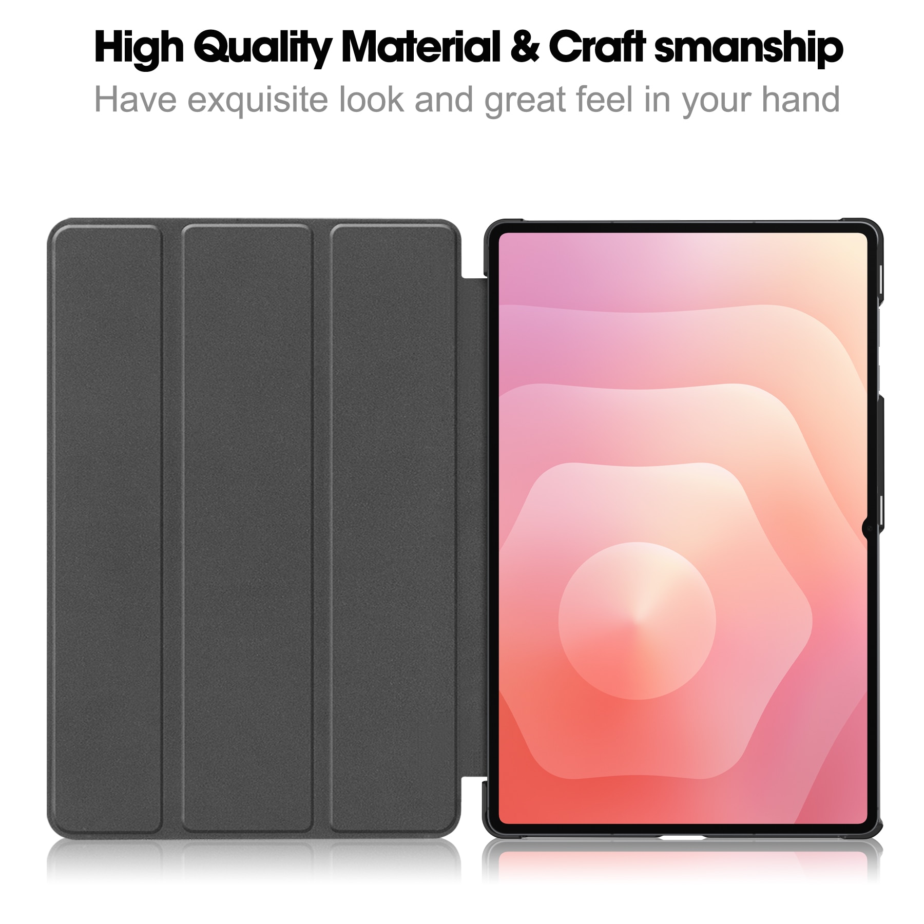 Samsung Galaxy Tab S11 Ultra Tri-fold Hoesje Zwart