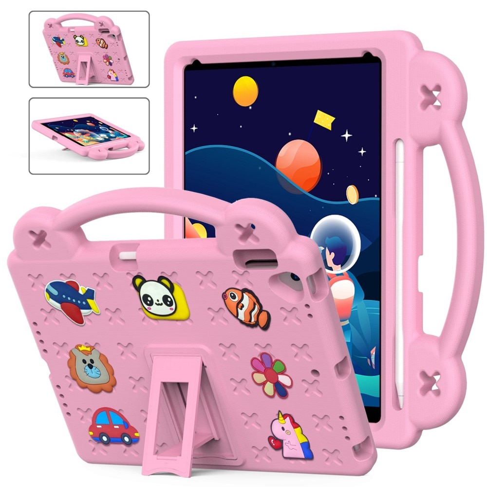 iPad 10.2 8th Gen (2020) Schokbestendig EVA-hoesje Kickstand roze