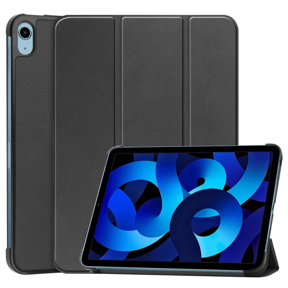 iPad 10.9 10th Gen (2022) Hoesje Tri-fold zwart