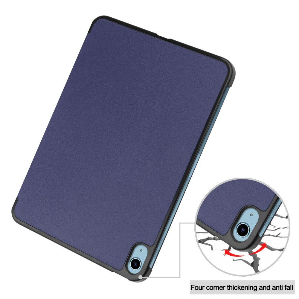 iPad 10.9 10th Gen (2022) Hoesje Tri-fold blauw