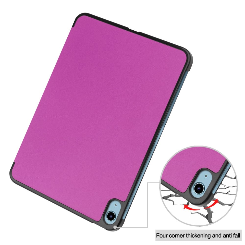 iPad 10.9 10th Gen (2022) Hoesje Tri-fold paars