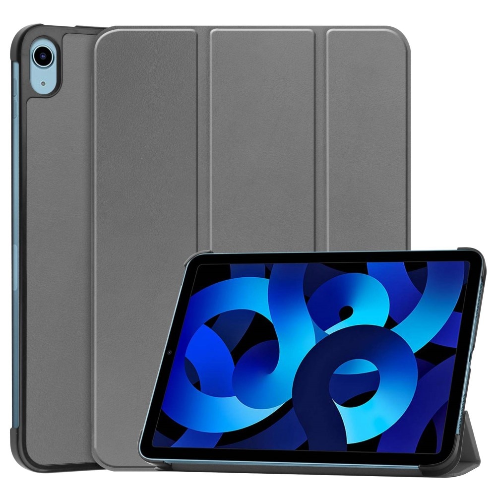 iPad 10.9 10th Gen (2022) Hoesje Tri-fold grijs