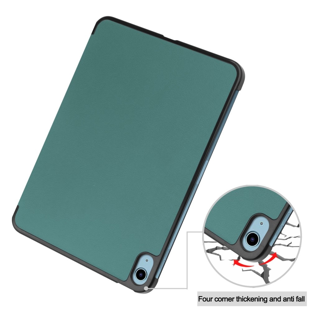 iPad 10.9 10th Gen (2022) Hoesje Tri-fold groen